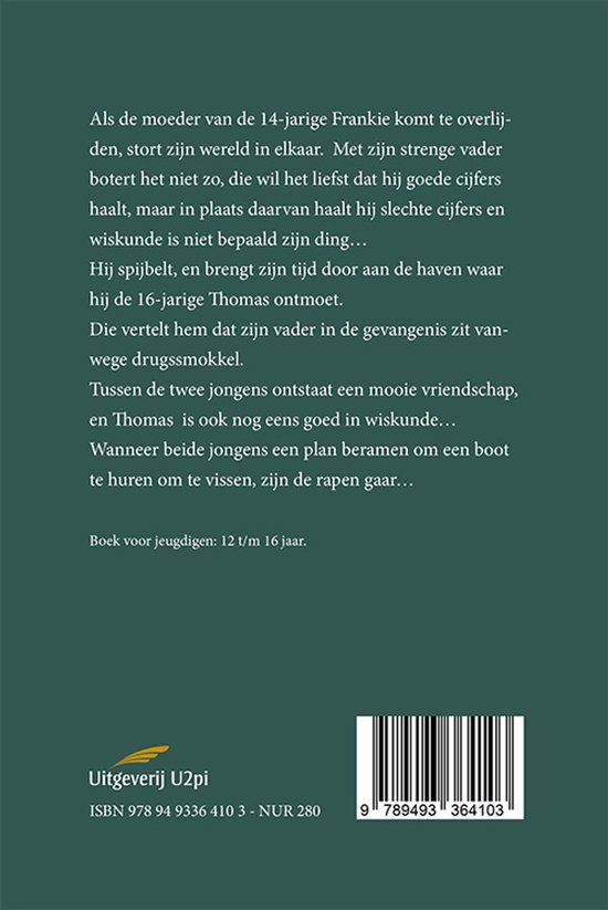 Boekomslag Avontuur op het water – achterkant