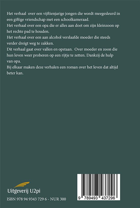Boekomslag Verloren en gevonden – achterkant